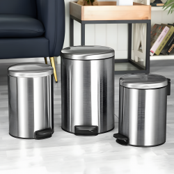 Metal Trash Can 8 Liter